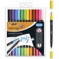 Bic Intensity Dual Tip 12 Mkr. - Pt. fine Bic Intensity Dual Tip 12 Mkr. - Pt. fine