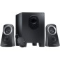 Système d'enceintes Logitech Z313 2.1 50W - Caisson de basses 15W - Entrée Jack 3,5 mm - Couleur noire