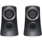 Système d'enceintes Logitech Z313 2.1 50W - Caisson de basses 15W - Entrée Jack 3,5 mm - Couleur noire