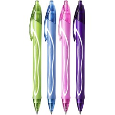 Stylos gel Bic Gel-Ocity lot de 12