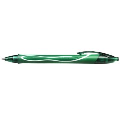 stylo bille vert corps ergonomique