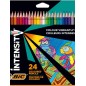 Bic Intensity Color Up 24 Crayons Triangulaires