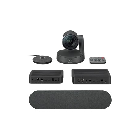 ✅ Kit de visioconférence Logitech Rally Caméra PTZ Ultra HD 4K USB-C 3.0 - Haut-parleur avec annulation d'éch en stock