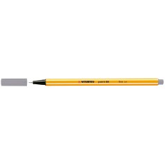 stylo fineliner jaune Stabilo 0,4