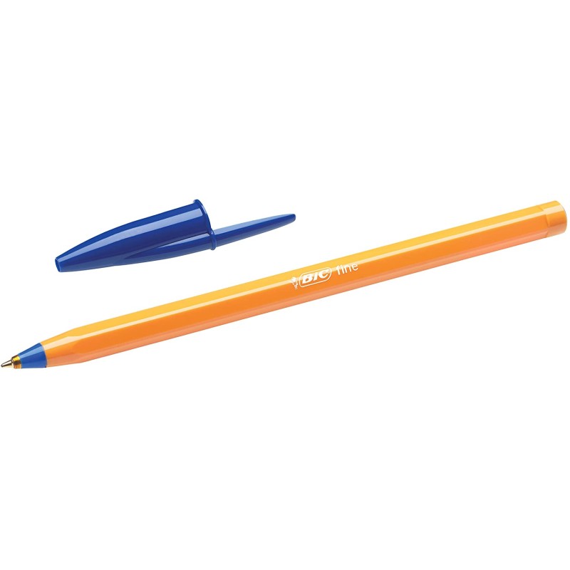 Stylo bille fin bleu Bic Cristal lot de 20