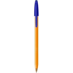 Stylo bille fin bleu Bic Cristal lot de 20