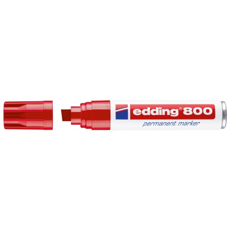 Marqueur permanent Edding 800 rouge