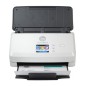 Scanner de documents WiFi HP ScanJet Pro 4000 snw1 - Jusqu'à 40 ppm - Chargeur automatique de documents - Recto verso