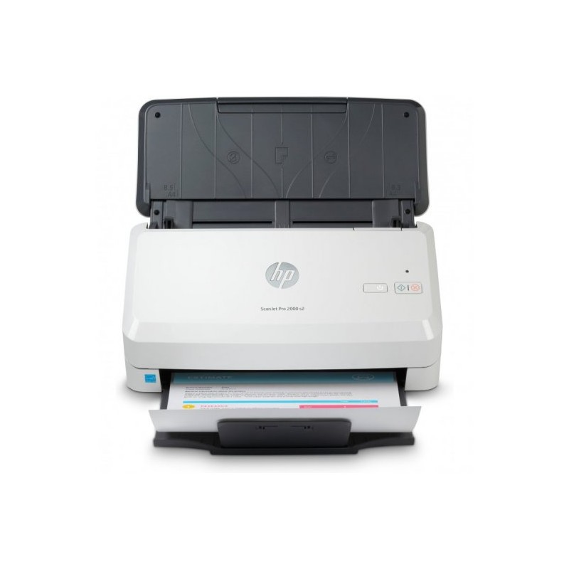 Scanner de documents HP ScanJet Pro 2000 s2 A4 - Jusqu'à 35 ppm - Chargeur automatique de documents - Recto verso