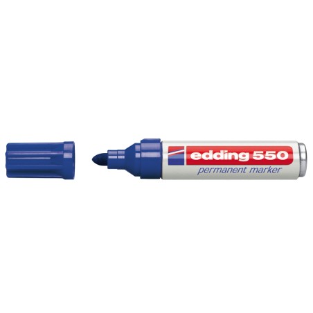 Marqueur permanent Edding 550 bleu