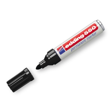 Lot de 10 marqueurs Edding 550 noir