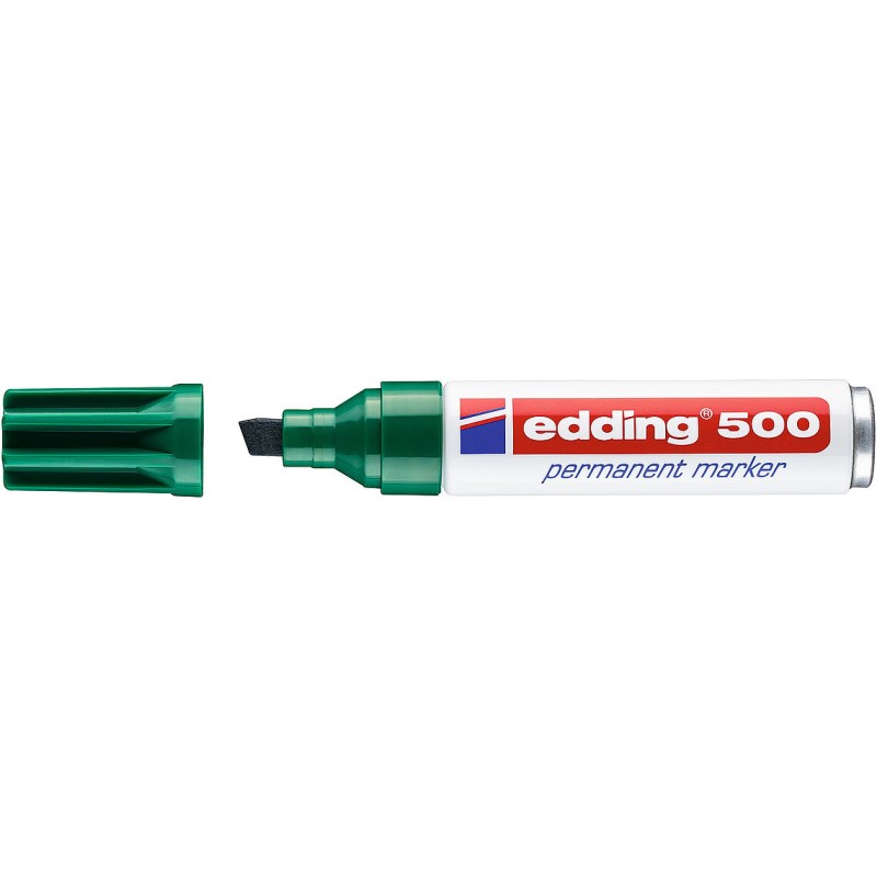 Edding 500 Marqueur vert lot de 10 Edding 500 Marqueur vert lot de 10