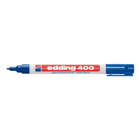 marqueur permanent Edding 400 bleu