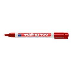 marqueur permanent rouge Edding 400