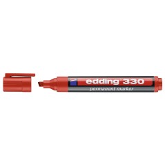 marqueur permanent Edding 330 rouge