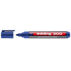 marqueur permanent Edding 300 bleu