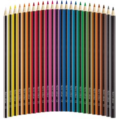 Staedtler Noris Color 185 Lot 24 Crayons