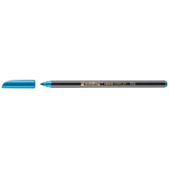 stylo Edding 1200 bleu métallique