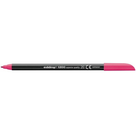 marqueur Edding 1200 capuchon rose
