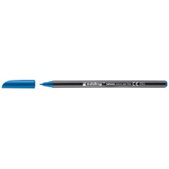 stylo feutre bleu pointe fine