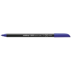 stylo marqueur bleu Edding 1200