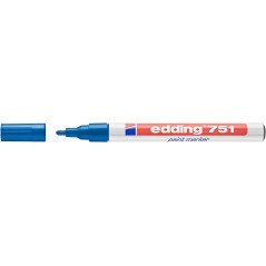 marqueur peinture bleu Edding 751