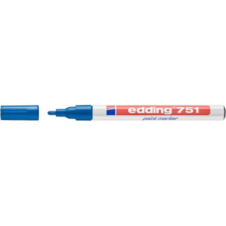 marqueur peinture bleu Edding 751