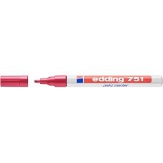 marqueur peinture Edding 751 rose