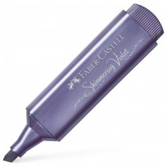 surligneur violet Faber-Castell ergonomique