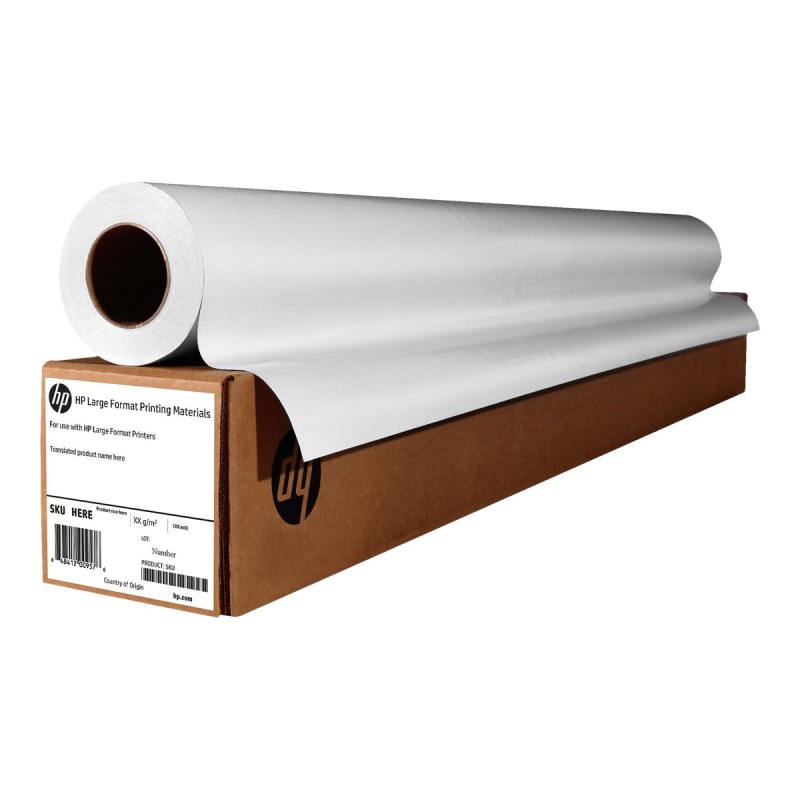 Paquet de 2 rouleaux de papier traceur HP Everyday (CH025A) - polypropylène mat - 42" 1067mm x 30,5m 120gr