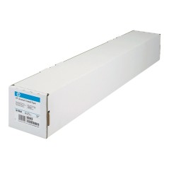 ✅ Papier Traceur Couché Universel HP (Q1405B) - 90gr 36" 914mm x 45.7m couleur Blanc en stock