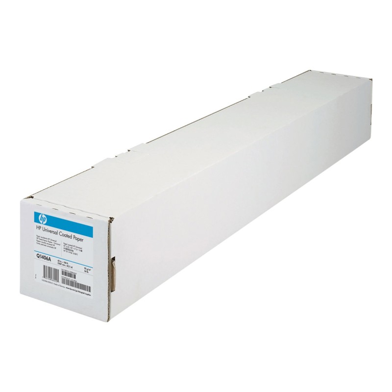 Papier Traceur Couché Universel HP (Q1405B) - 90gr 36" 914mm x 45.7m