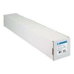 ✅ Rouleau de papier traceur HP (C6019B) - Couché - 90gr 24" 610mm x 45.7m couleur Blanc en stock