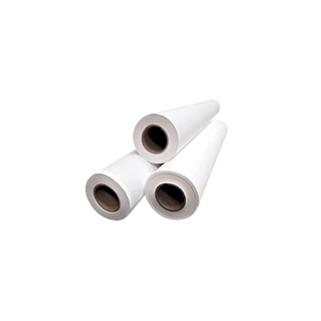 ✅ LOT de 2 Rouleau de traceur papier opaque 90gr. 1067 mm x 50 m (53,35 m2) couleur Blanc en stock