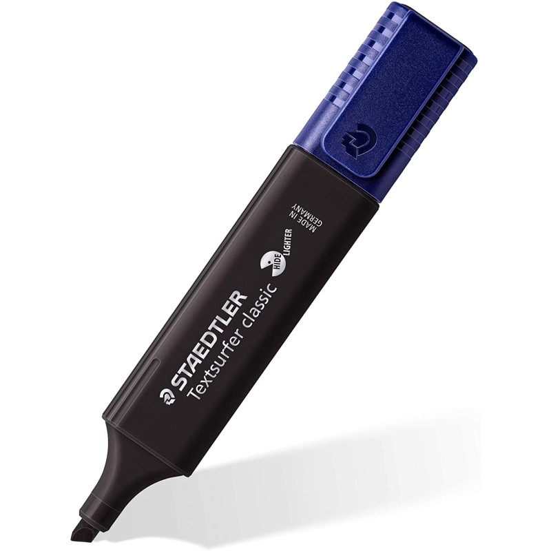 Surligneur Staedtler Textsurfer Classic 364 Noir x10 Surligneur Staedtler Textsurfer Classic 364 Noir x10