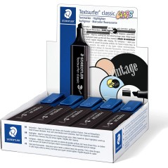 Surligneur Staedtler Textsurfer Classic 364 Noir x10