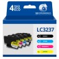 Pack compatible avec BROTHER LC-3237 4 cartouches Pack compatible avec BROTHER LC-3237 4 cartouches