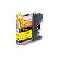 Cartouche compatible avec BROTHER LC225XLY jaune Cartouche compatible avec BROTHER LC225XLY jaune