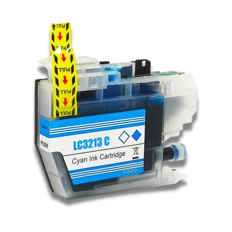 ✅ Cartouche compatible BROTHER LC-3213 cyan couleur cyan en stock