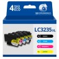 Pack compatible avec BROTHER LC-3235 4 cartouches Pack compatible avec BROTHER LC-3235 4 cartouches
