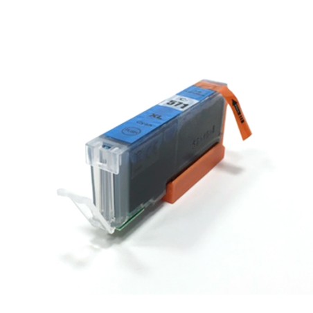 ✅ Cartouche compatible avec CANON CLI-571 XL C Cyan couleur cyan en stock