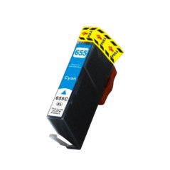 ✅ Cartouche compatible HP 655XL cyan couleur cyan en stock