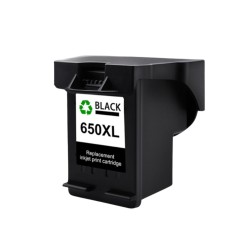 ✅ Cartouche compatible HP 650XL noir couleur Noir en stock