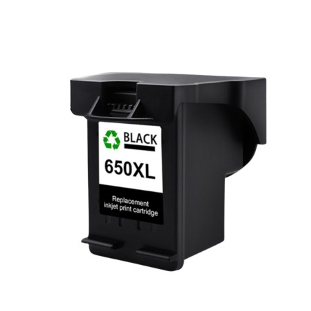 ✅ Cartouche compatible HP 650XL noir couleur Noir en stock