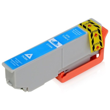 ✅ Cartouche compatible EPSON T33XL cyan couleur cyan en stock