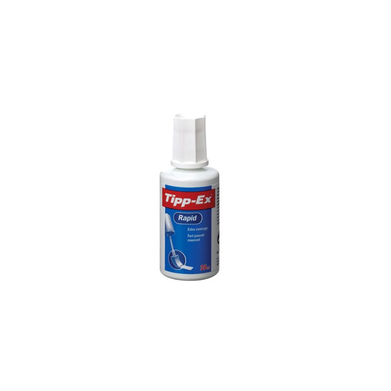 Correcteur liquide Tipp-Ex Rapid 20ml lot de 10 Correcteur liquide Tipp-Ex Rapid 20ml lot de 10