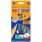 Bic Kids Evolution Stripes 12 Crayons Assortis