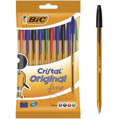 Lot 10 stylos bille Bic