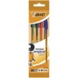 Stylos bille Bic Cristal pack de 4 couleurs