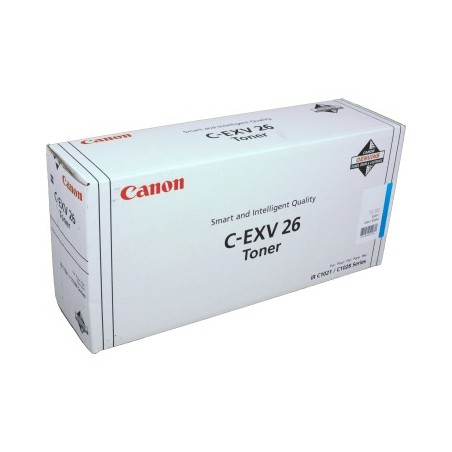 ✅ Canon Toner 1659B006 C-EXV26 cyan couleur cyan en stock